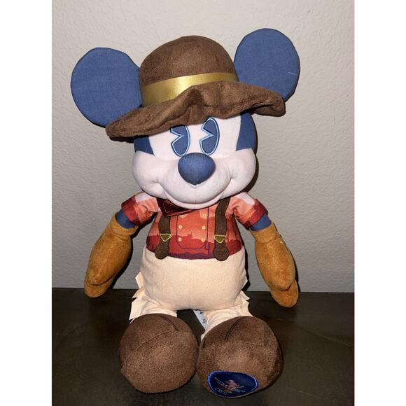 Disney 50th Mickey Mouse Main Attraction Big Thunder Mountain Plush 9 of 12 - Picture 2 of 8